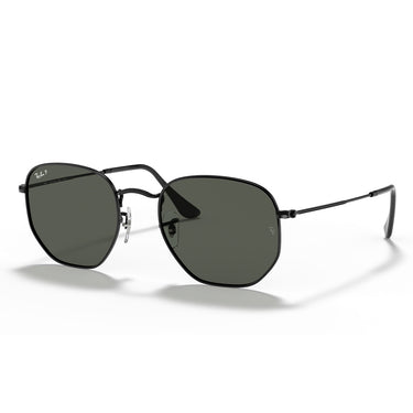 Ray-Ban Sonnenbrille RB3548N 002-58 Octagonal Schwarz-Grün G-15 Unisex Polarisiert 1