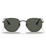 Ray-Ban Sunglasses RB3548N 002-58 Octagonal Black-Green G-15 Unisex Polarized