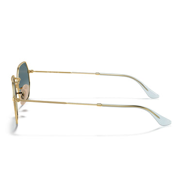 Ray-Ban Occhiali da Sole RB3556N 91233M Octagonal Oro Arista/Blu Sfumato Unisex 2