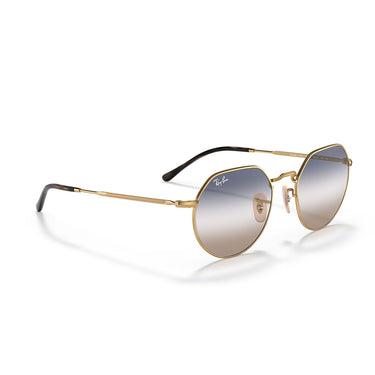 Ray-Ban Occhiali da Sole RB3565 001/GD Jack Oro/Trasparente Blu Unisex 5