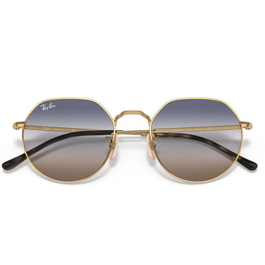 Ray-Ban Occhiali da Sole RB3565 001/GD Jack Oro/Trasparente Blu Unisex 6