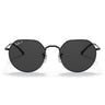 Ray-Ban Gafas de Sol RB3565 002/48 Jack Negro/Negro Unisex Polarizadas