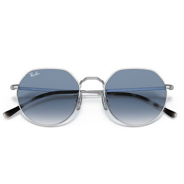 Ray-Ban Lunettes de Soleil RB3565 003/3F Jack Argent/Bleu Unisexe 5