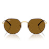 Ray-Ban Lunettes de Soleil RB3565 927533 Jack Havana/Marron Unisexe