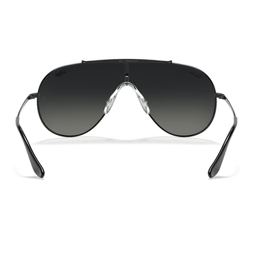 Ray-Ban Lunettes de Soleil RB3597 002/11 Wings Noir/Gris Dégradé Unisexe 4