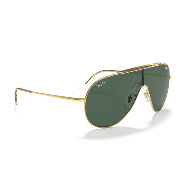 Ray-Ban Okulary Przeciwsłoneczne RB3597 905071 Wings Czarne/Zielone Gradientowe Unisex