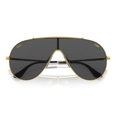 Ray-Ban Occhiali da Sole RB3597 924687 Wings Oro/Grigio Scuro Unisex 5