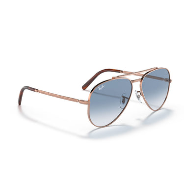 Ray-Ban Gafas de Sol RB3625 92023F New Aviator Oro/Azul Degradado Unisex 5