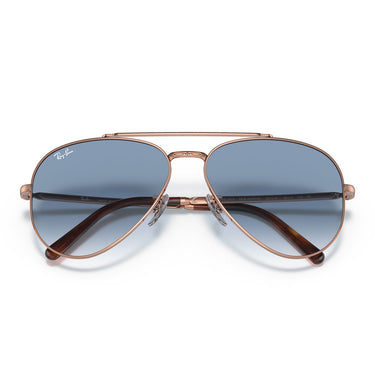 Ray-Ban Gafas de Sol RB3625 92023F New Aviator Oro/Azul Degradado Unisex 6