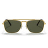 Ray-Ban Lunettes de Soleil RB3636 919631 New Caravan Or/Vert Unisexe