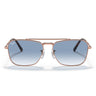 Ray-Ban Occhiali da Sole RB3636 92023F New Caravan Oro/Azzurro Unisex