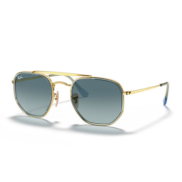 Ray-Ban Lunettes de Soleil RB3648M 91233M The Marshall II Or/Bleu Dégradé Unisexe