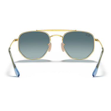 Ray-Ban Lunettes de Soleil RB3648M 91233M The Marshall II Or/Bleu Dégradé Unisexe