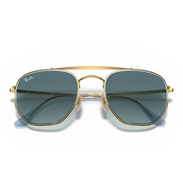 Ray-Ban Lunettes de Soleil RB3648M 91233M The Marshall II Or/Bleu Dégradé Unisexe