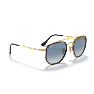 Ray-Ban Occhiali da Sole RB3648M 91673F The Marshall II Oro/Azzurro Unisex 5