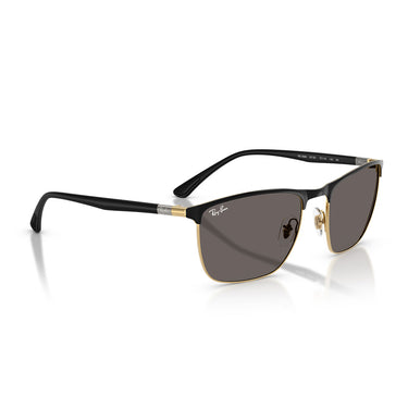 Ray-Ban Occhiali da Sole RB3686 187/B1 Nero Su Arista/Grigio Scuro Unisex