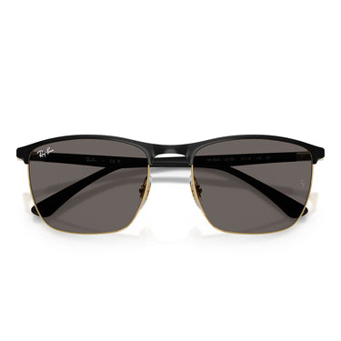 Ray-Ban Occhiali da Sole RB3686 187/B1 Nero Su Arista/Grigio Scuro Unisex