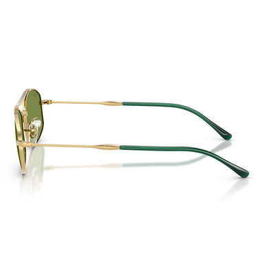Ray-Ban Occhiali da Sole RB3719 001/4E Oro Arista/Verde Unisex 2