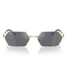 Ray-Ban Sunglasses RB3728 92136V Yevi Color Gold-Dark Gray Unisex