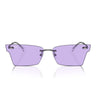 Ray-Ban Sonnenbrille RB3730 004/1A Xime Silber/Lila Unisex
