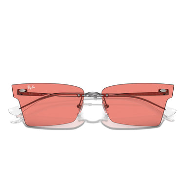 Ray-Ban Occhiali da Sole RB3730 004/84 Xime Argento/Rosa Unisex 6