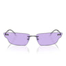 Ray-Ban Okulary Przeciwsłoneczne RB3731 004/1A Anh Srebrny/Fioletowy Unisex