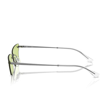 Ray-Ban Sonnenbrille RB3731 004/2 Anh Silber/Grün Unisex