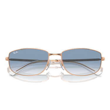 Ray-Ban Occhiali da Sole RB3732 92023F Oro/Blu Unisex 6