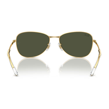 Ray-Ban Gafas de Sol RB3733 001/31 Oro/Verde Unisex 3