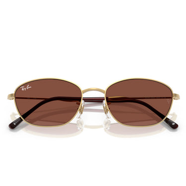 Ray-Ban Sonnenbrille RB3749 001/C5 Gold Arista/Rot Unisex 5