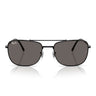 Ray-Ban Occhiali da Sole RB3755 002/B1 Nero/Grigio Scuro Unisex