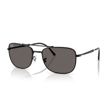 Ray-Ban Occhiali da Sole RB3755 002/B1 Nero/Grigio Scuro Unisex 2