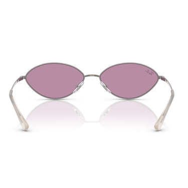 Ray-Ban Occhiali da Sole RB3757 004/69 Kai Argento/Viola Unisex 4