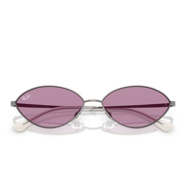 Ray-Ban Occhiali da Sole RB3757 004/69 Kai Argento/Viola Unisex 6