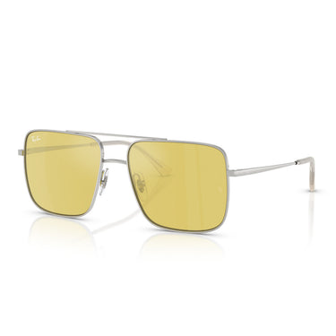 Ray-Ban Gafas de Sol RB3758 003/6D Ari Plata/Amarillo Unisex 2