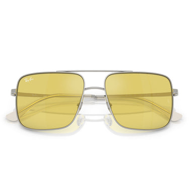 Ray-Ban Gafas de Sol RB3758 003/6D Ari Plata/Amarillo Unisex 6