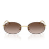 Ray-Ban Lunettes de Soleil RB3767 001/13 Or Arista/Marron Dégradé Unisexe