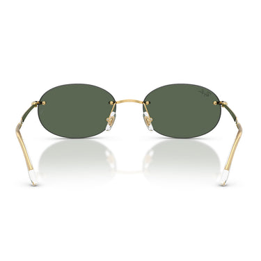 Ray-Ban Sonnenbrille RB3767 001/71 Oro Arista/Verde Scuro Unisex 3