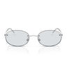 Ray-Ban Occhiali da Sole RB3767 003 MF Argento Zaffiro Unisex Fotocromatici