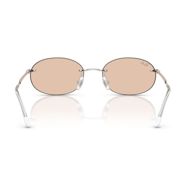 Ray-Ban Occhiali da Sole RB3767 003 MG Argento Ambra Unisex Fotocromatici  6