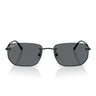 Ray-Ban Occhiali da Sole RB3768 002/81 Nero/Grigio Scuro Unisex Polarizzati