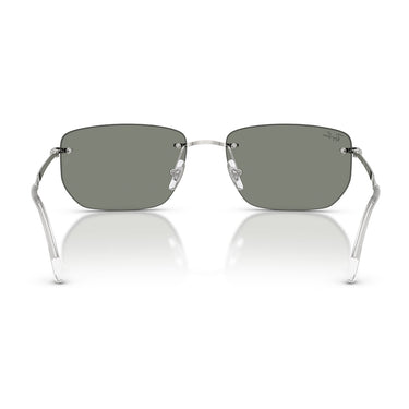 Ray-Ban Sonnenbrille RB3768 003/6R Silber/Grün Spiegel Unisex 4