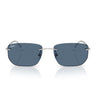 Ray-Ban Sonnenbrille RB3768 003/80 Silber/Dunkelblau Unisex