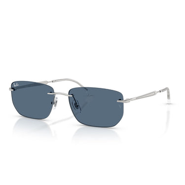 Ray-Ban Sonnenbrille RB3768 003/80 Silber/Dunkelblau Unisex 2
