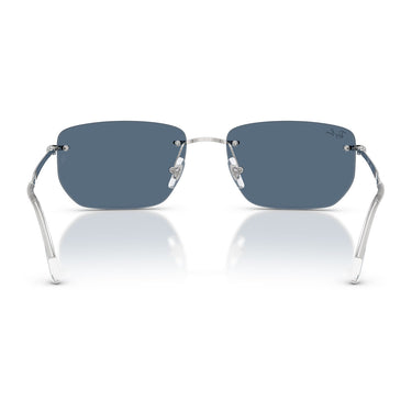 Ray-Ban Sonnenbrille RB3768 003/80 Silber/Dunkelblau Unisex 4