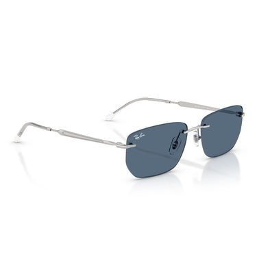 Ray-Ban Sonnenbrille RB3768 003/80 Silber/Dunkelblau Unisex 5