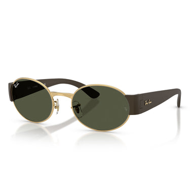 Ray-Ban Sonnenbrille RB3770 001/31 Gold/Grün Unisex 1
