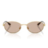 Ray-Ban Occhiali da Sole RB3774D 001 3 Oro Arista Marrone Chiaro Unisex 