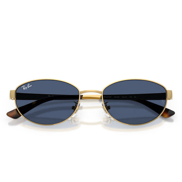 Ray-Ban Occhiali da Sole RB3774D 001 80 Oro Arista Blu Scuro Unisex 5