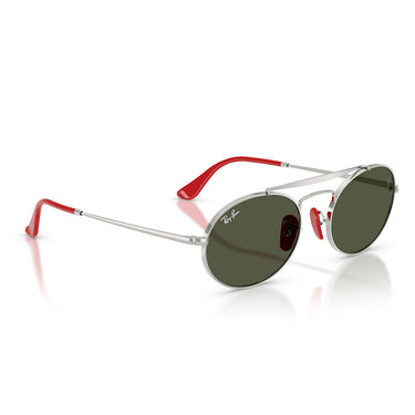 Ray-Ban Sonnenbrille RB3775M F00731 Ferrari Silber/Grün Unisex 5